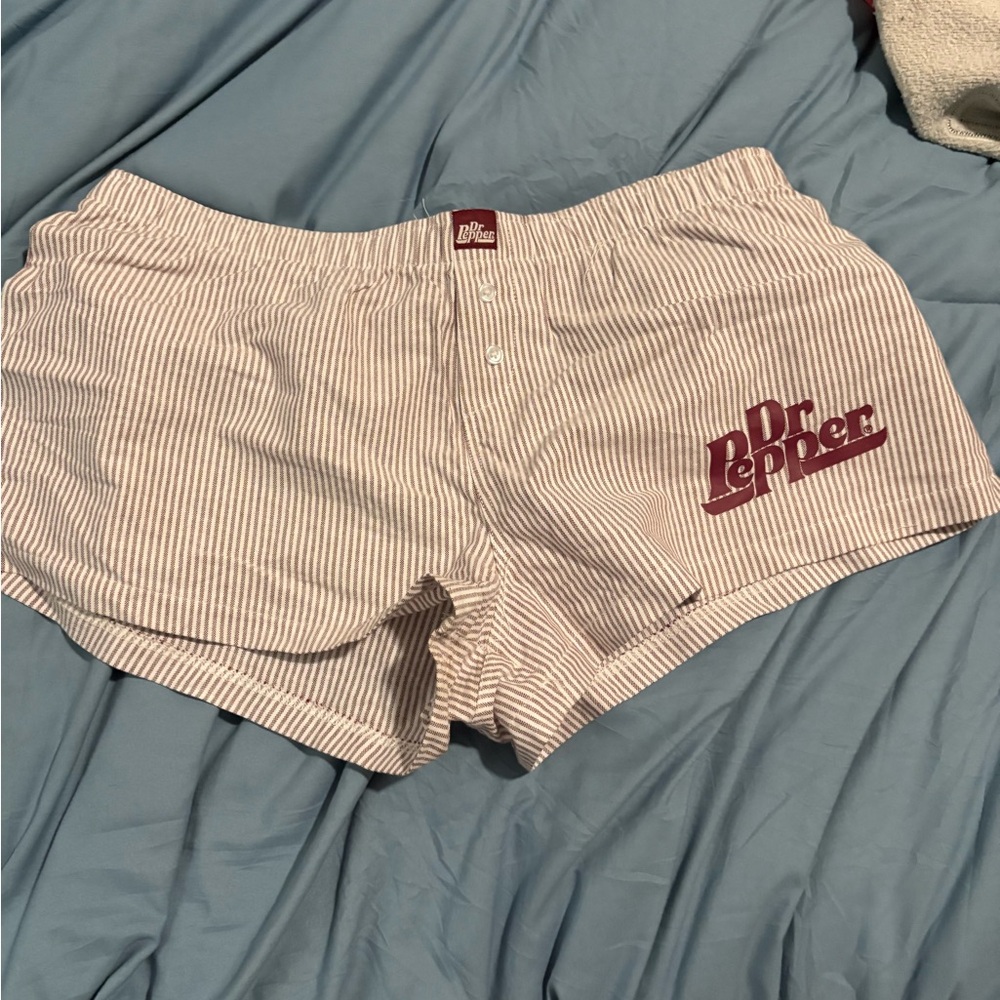 Dr Pepper Striped Shorts